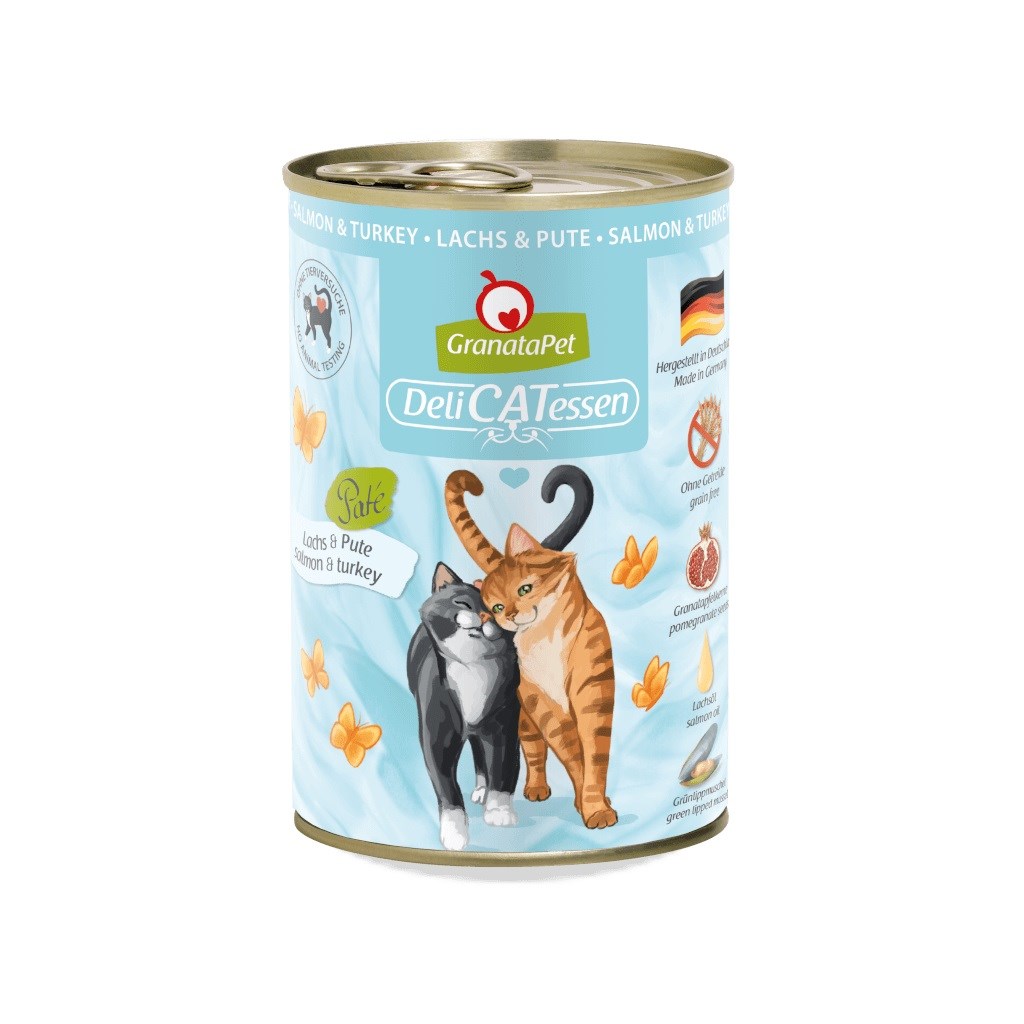 GranataPet DeliCatessen łosoś i indyk 400g — zdjęcie 1 z 2