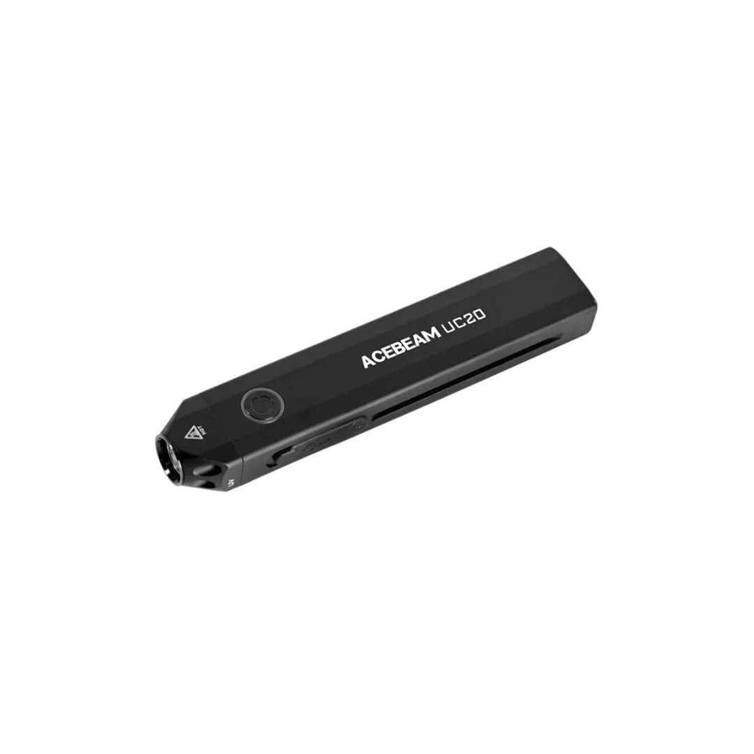 Latarka AceBeam UC20 - Czarna, IP68 — zdjęcie 1 z 3
