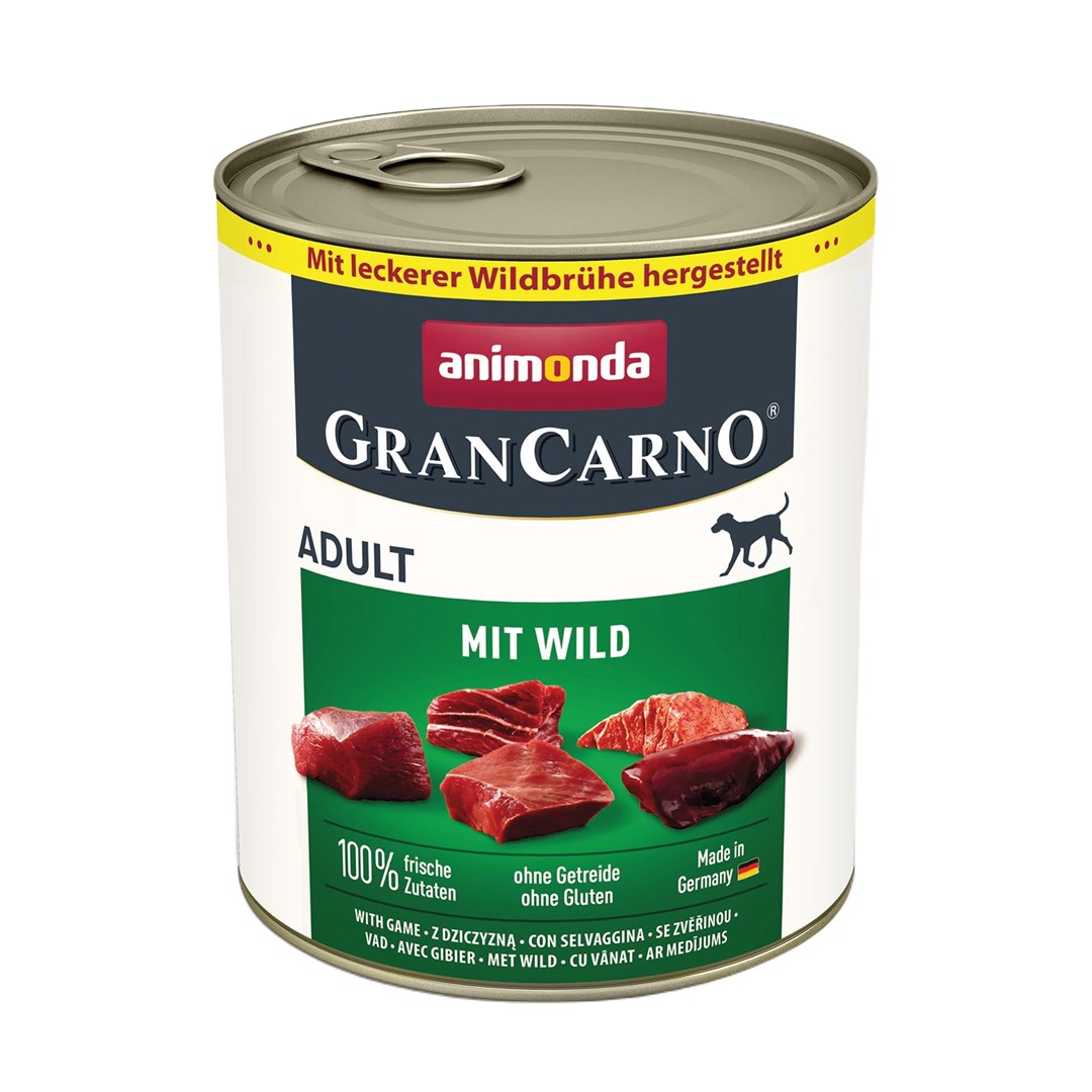 ANIMONDA GranCarno Adult z dziczyzną 800g