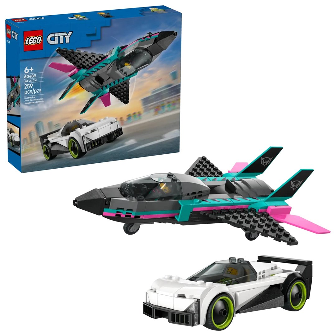 LEGO City 60489 - Odrzutowiec kontra samochód — zdjęcie 1 z 8