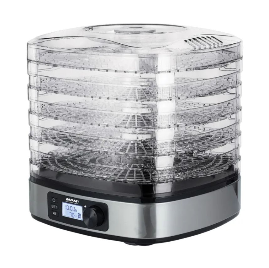 Suszarka spożywcza MPM MSG-12, 5 sit, elektroniczny wyświetlacz, 380W — zdjęcie 1 z 8