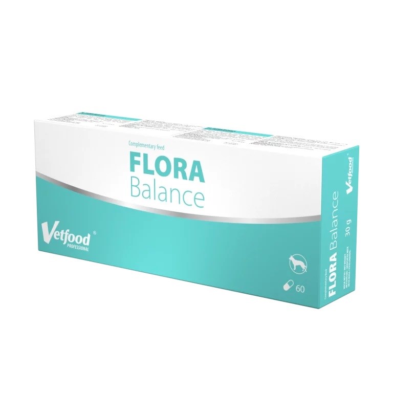 VetFood Flora Balance 60 kapsułek dla psów i kotów