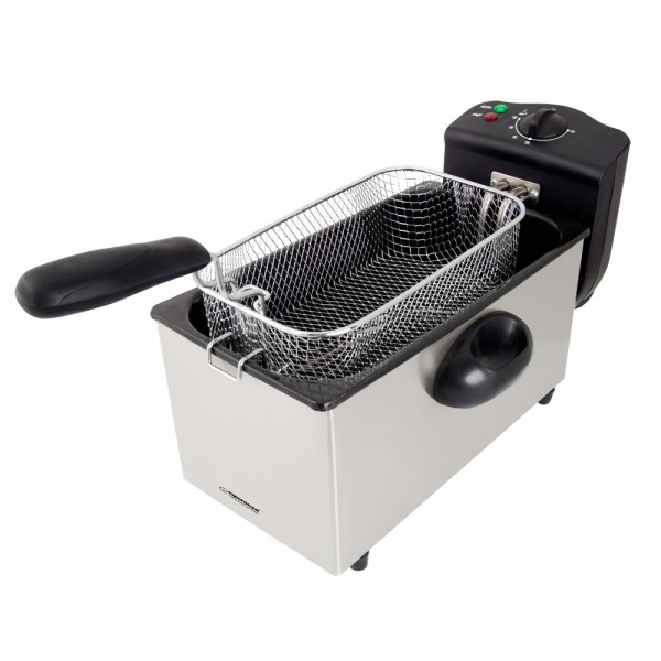 Esperanza Frytkownica Falafel 3L EKG010 - 2200W, Biały/Czarny — zdjęcie 1 z 8