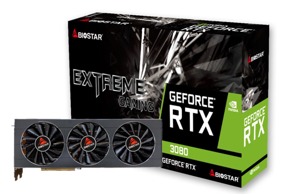 Karta graficzna BIOSTAR GeForce RTX 3080 10GB — zdjęcie 1 z 4