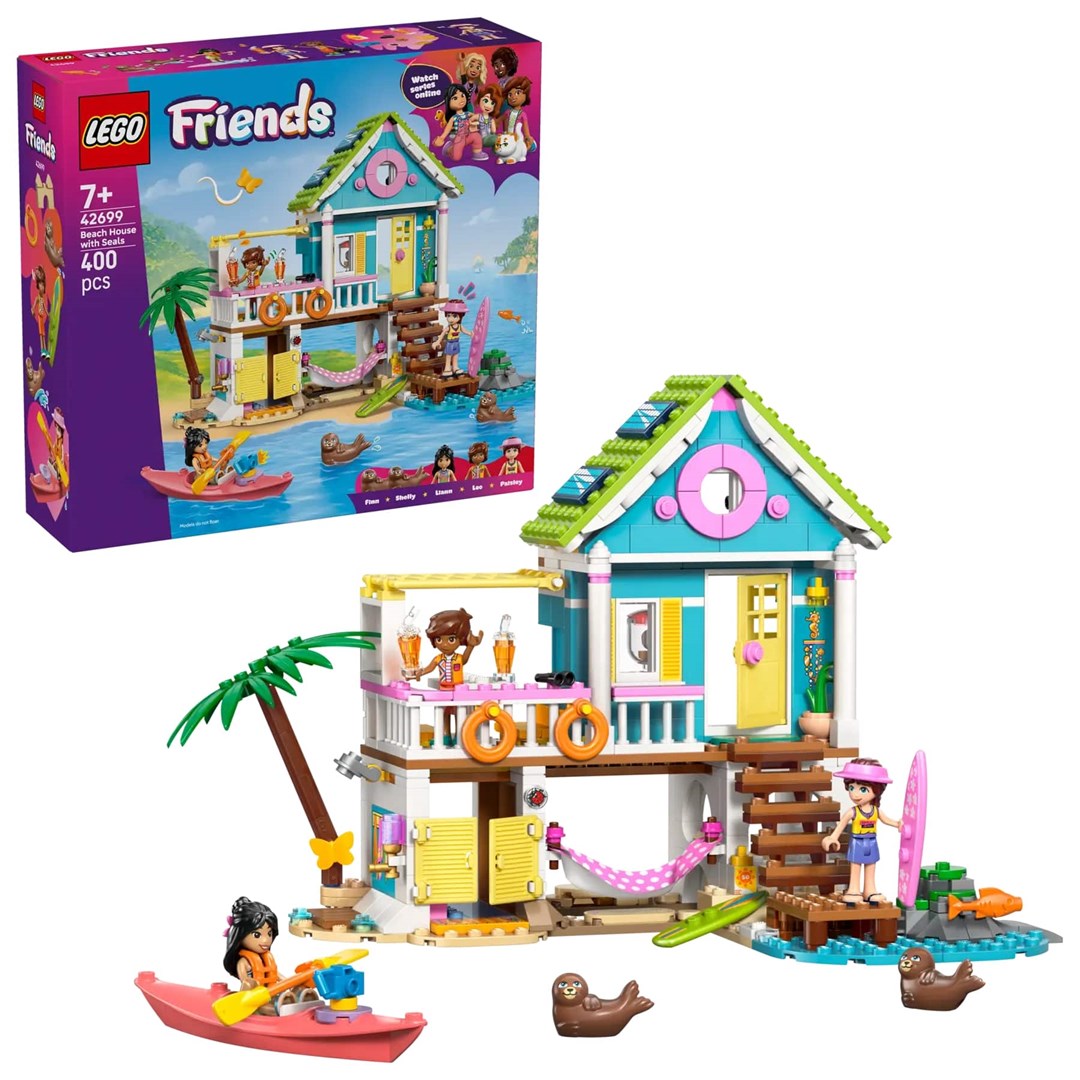LEGO Friends - Domek na plaży z fokami (42699) — zdjęcie 1 z 8