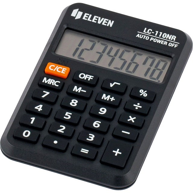 Eleven LC-110NR Kalkulator Biurowy Czerwony — zdjęcie 1 z 8