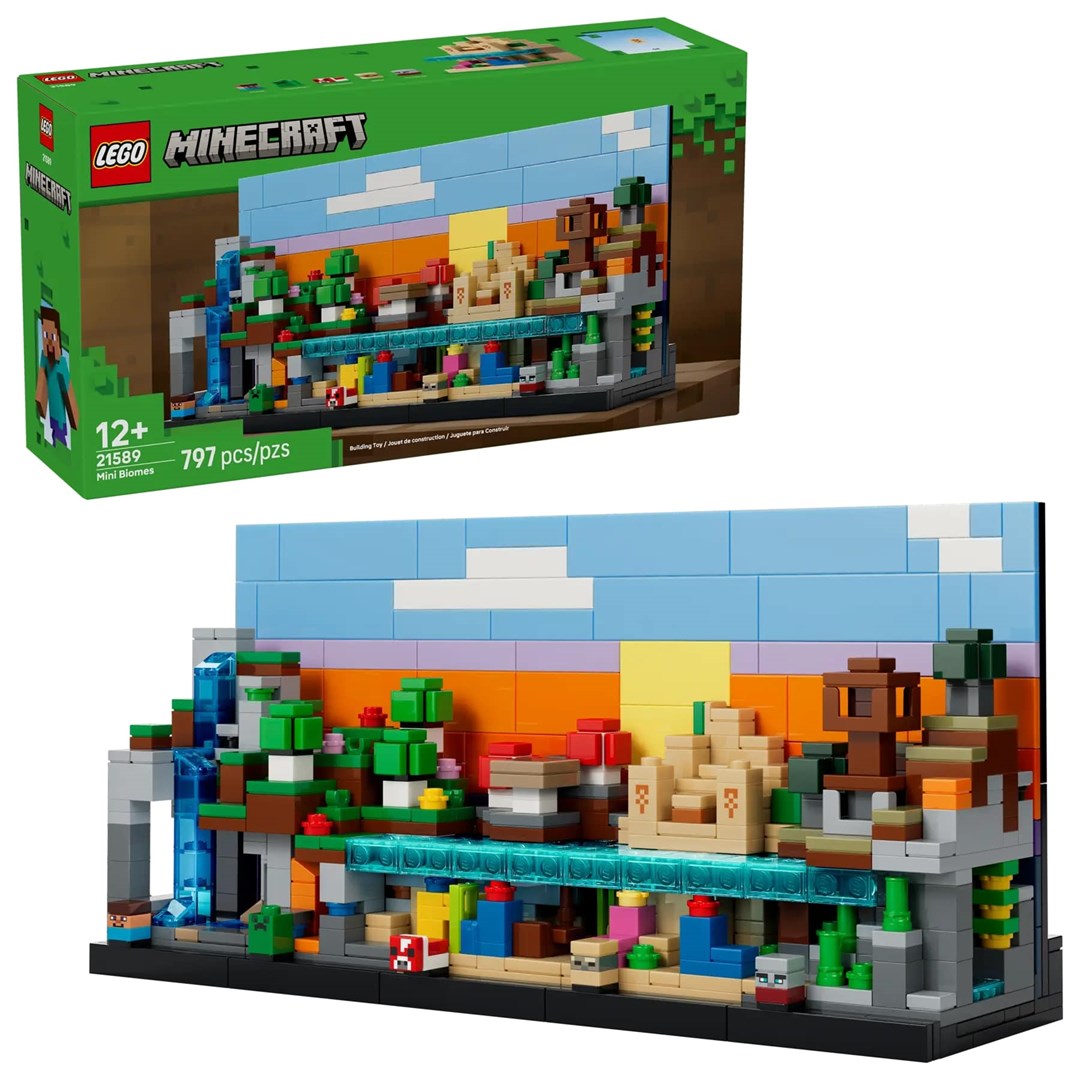 LEGO Minecraft 21589 - Minibiomy — zdjęcie 1 z 8