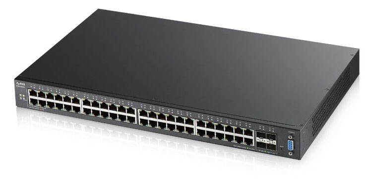 Switch Zyxel XGS2210-52 52p Zarządzany 1U — zdjęcie 1 z 4