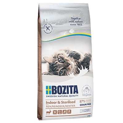 BOZITA Indoor & Sterilised Reindeer - 2kg