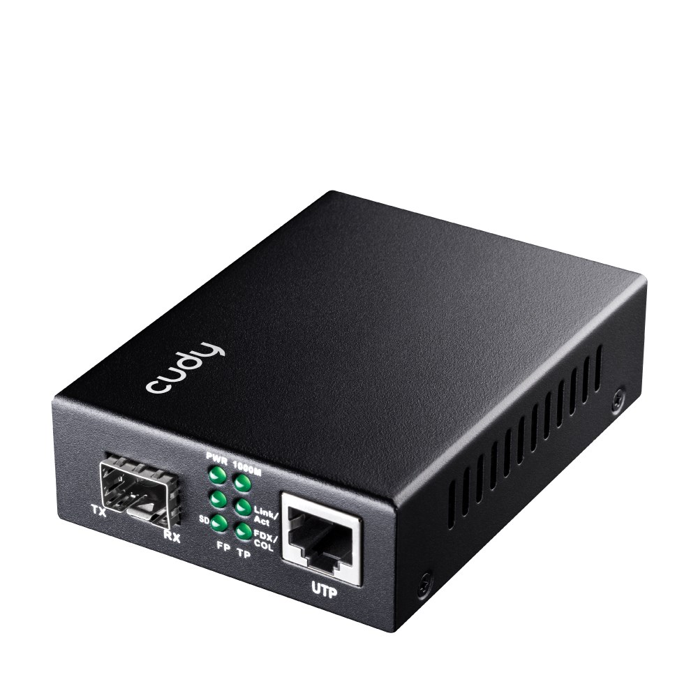 CUDY MC220 Media Konwerter SFP/Ethernet — zdjęcie 1 z 4