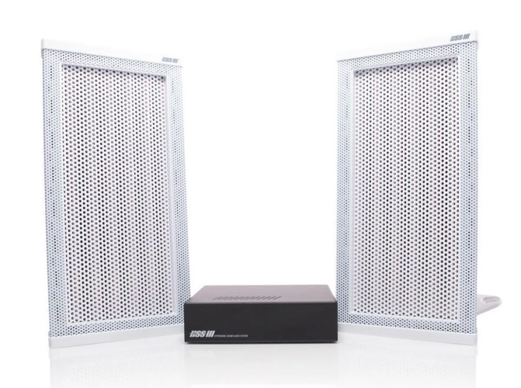 WAVES SYSTEM Głośniątki Kierunkowe 2x HSS3000EW + Wzmacniacz — zdjęcie 1 z 7