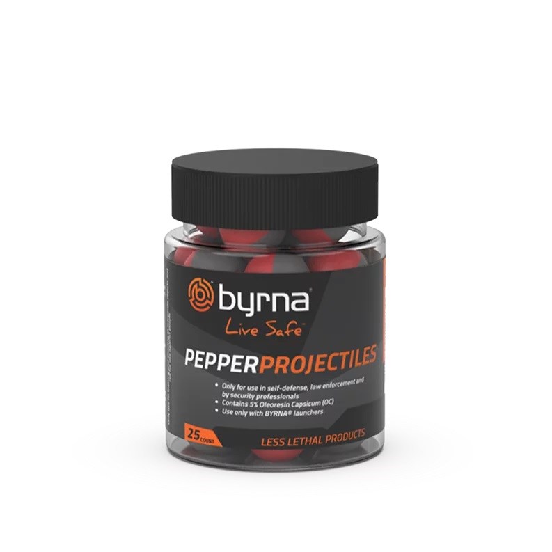 Kule pieprzowe BYRNA PEPPER k.68 25 szt — zdjęcie 1 z 3