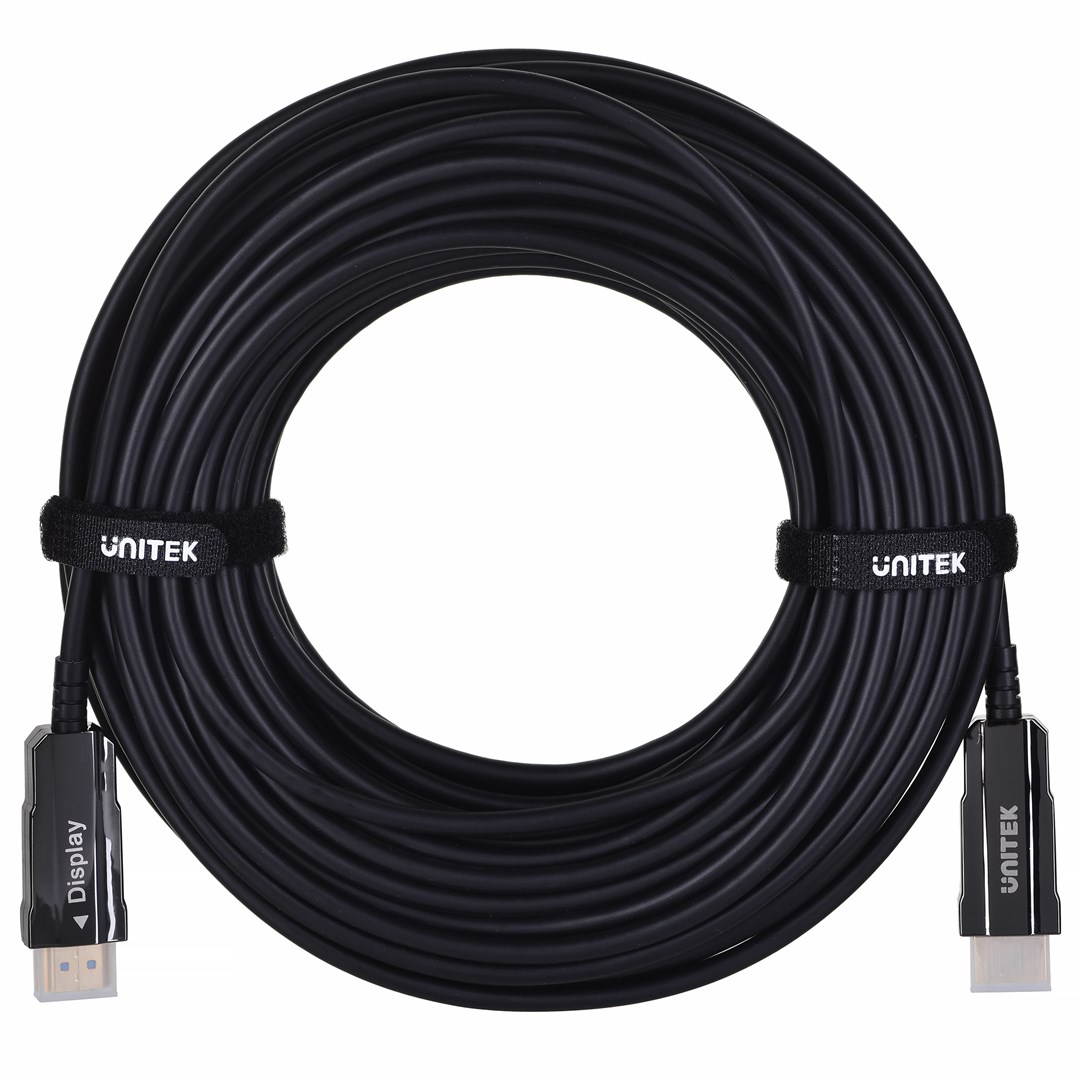 UNITEK KABEL OPTYCZNY HDMI 2.0 4K 60HZ 20M — zdjęcie 1 z 8