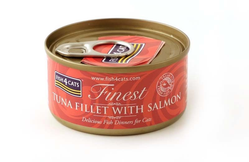 Fish4Cats Finest filet z Tuńczyka z Łososiem 70g — zdjęcie 1 z 2