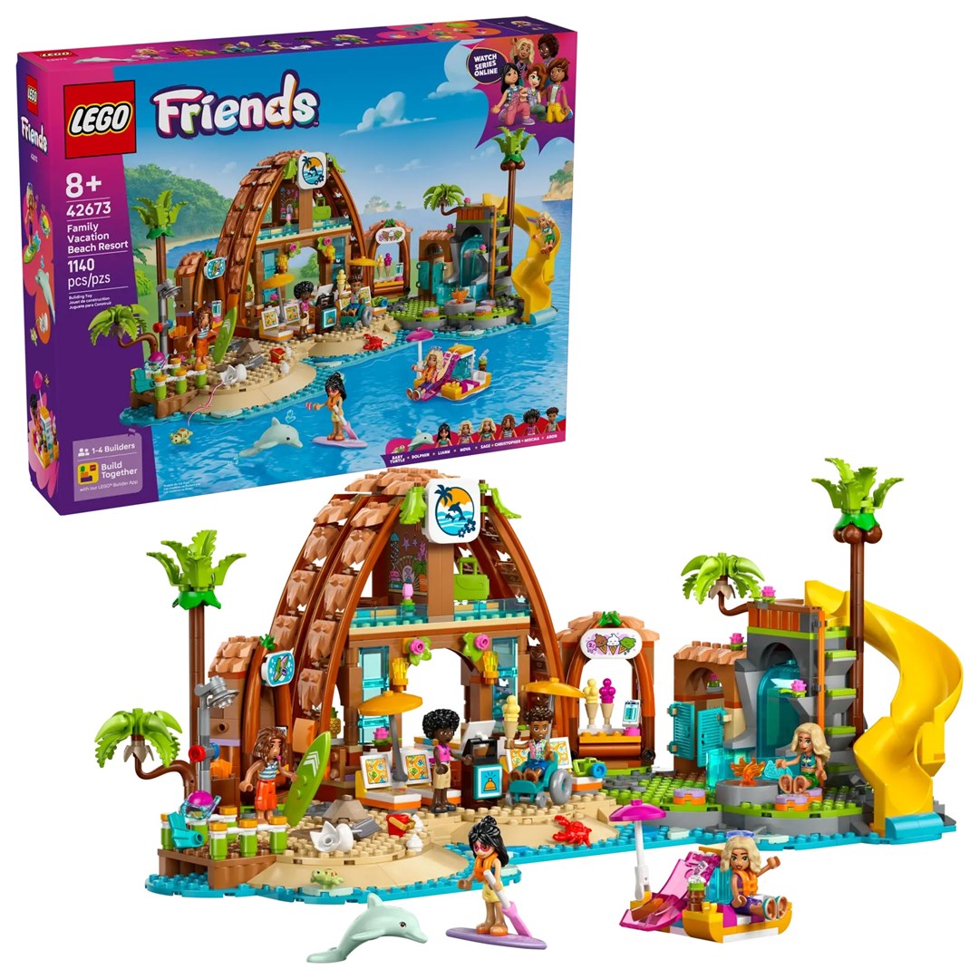 LEGO Friends 42673 - Rodzinne wakacje na plaży — zdjęcie 1 z 8