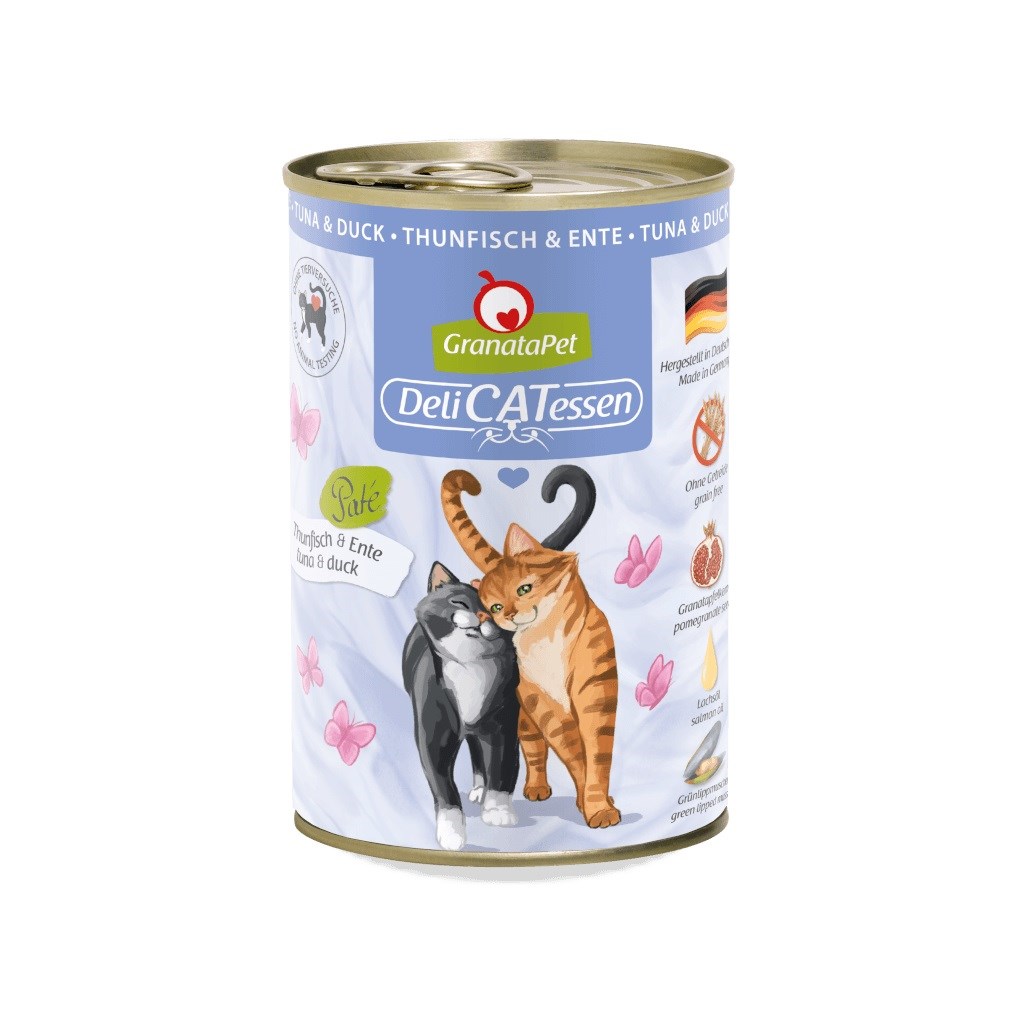 GranataPet DeliCatessen tuńczyk i kaczka 400g — zdjęcie 1 z 2