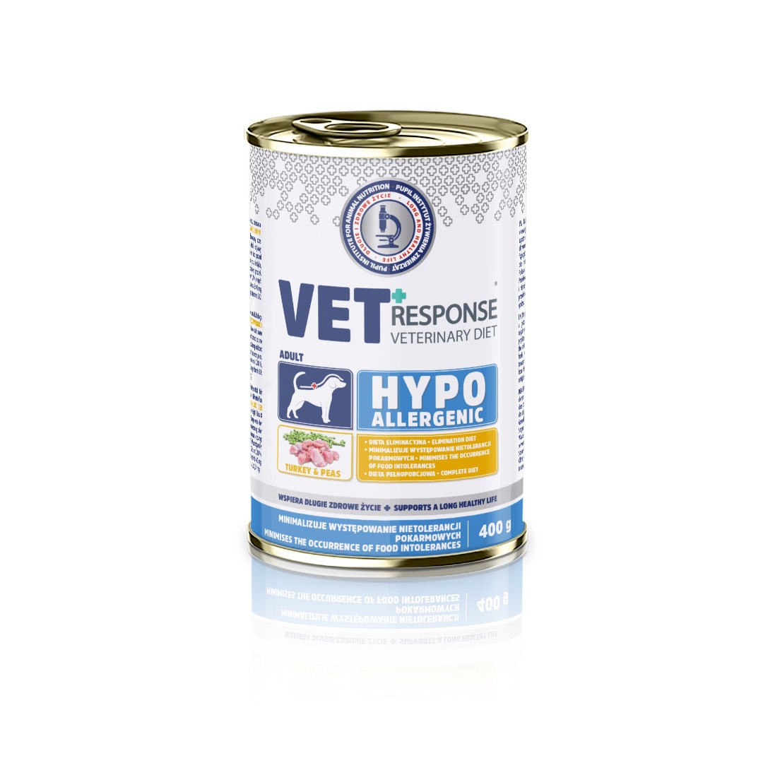 VET RESPONSE Hypoallergenic indyk karma 400g — zdjęcie 1 z 4