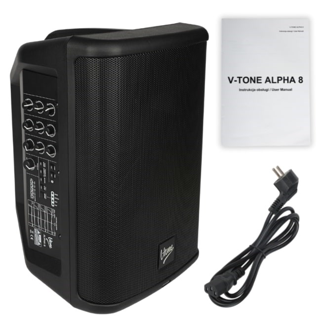 V-TONE ALPHA 8 - Kolumna Aktywna 8", Bluetooth, 95W RMS — zdjęcie 1 z 8