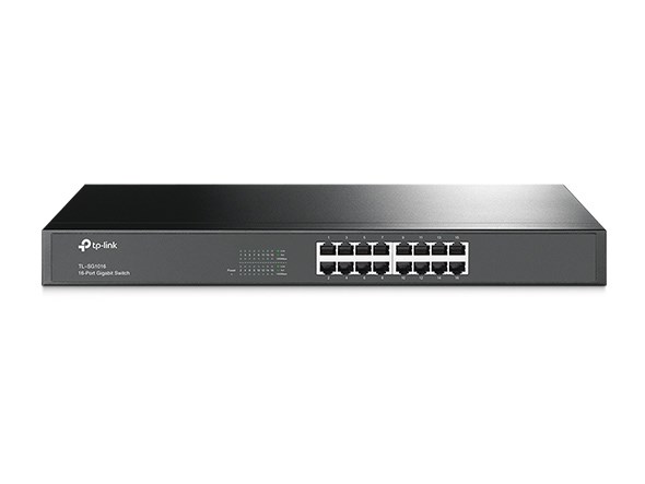 Switch TP-LINK TL-SG1016 16-portowy 1000Mbps — zdjęcie 1 z 3
