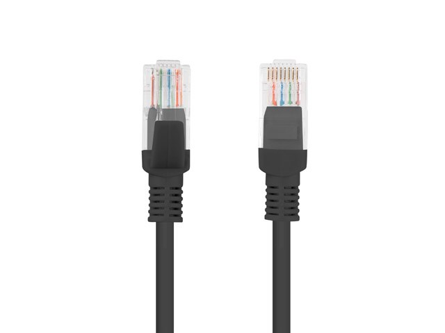 Patchcord UTP Lanberg PCU5-10CC-2000-BK, 20m, kat. 5e — zdjęcie 1 z 2