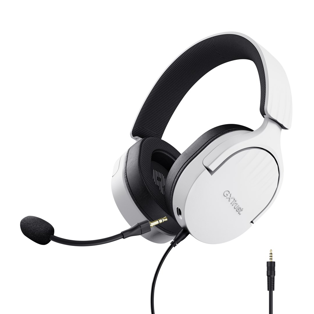 Słuchawki TRUST GXT489W FAYZO HEADSET WHT — zdjęcie 1 z 8