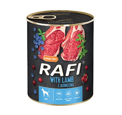 DOLINA NOTECI Rafi z jagnięciną, borławką i Żurawiną - 800g