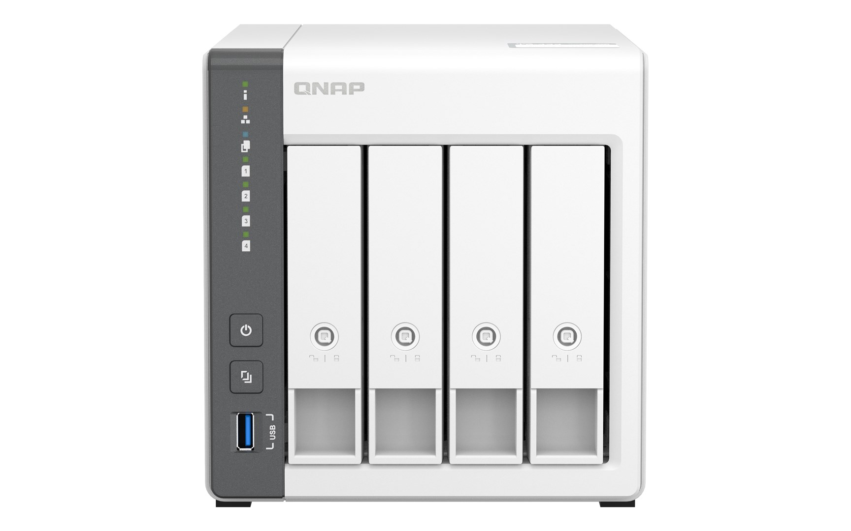 Qnap TS-433-4G, 4 x 2.5/3.5" SATA, ARM 2.0GHz Quad Core — zdjęcie 1 z 6