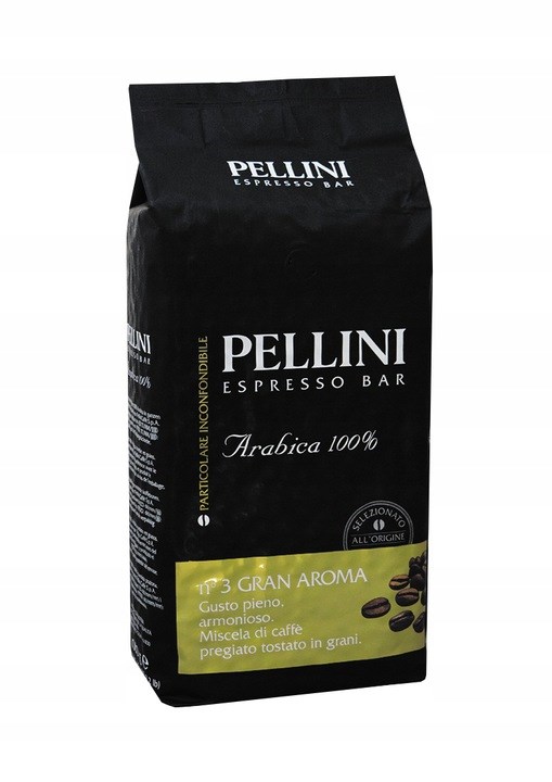 PELLINI 1KG No3 GRAN AROMA Z/6 Kawa ziarnista