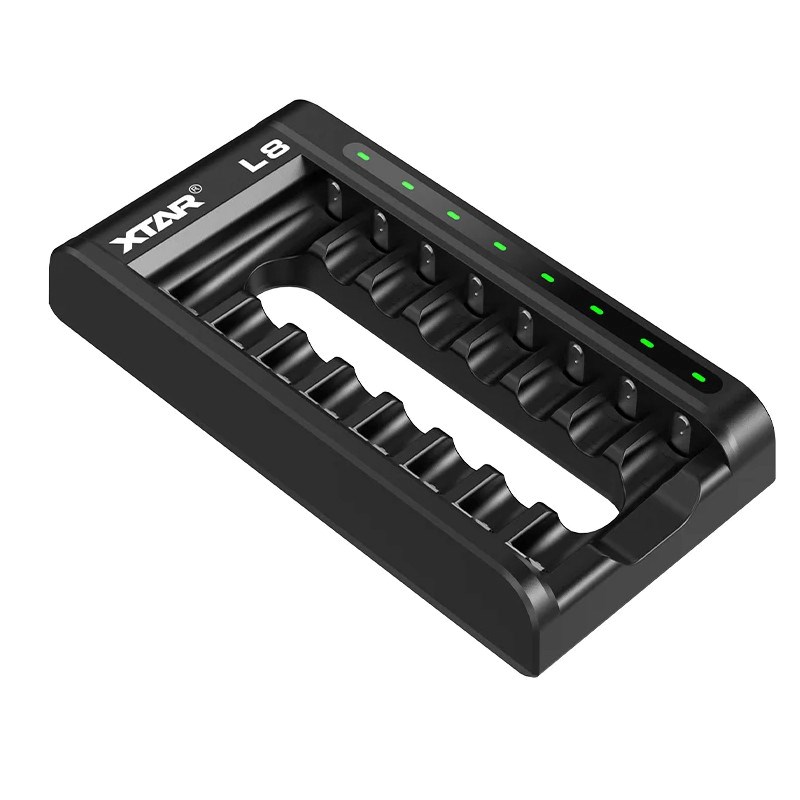 XTAR L8 Ładowarka 8 Baterii AAA i AA — zdjęcie 1 z 8