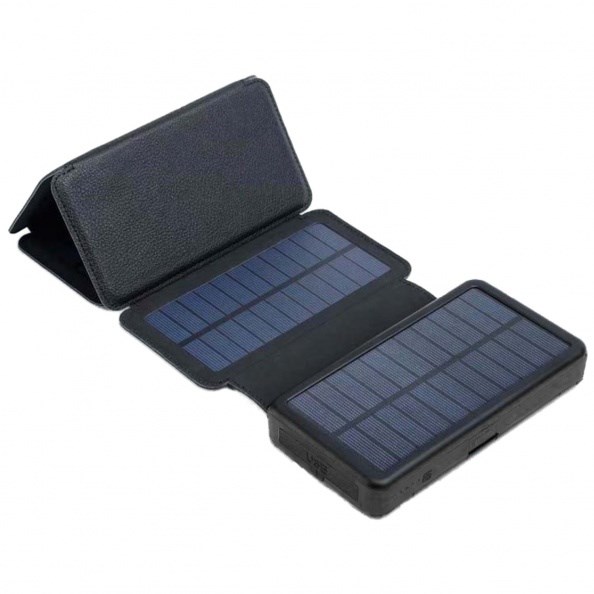 POWERNEED SKŁADANY PANEL SOLARNY 9W 20000MAH CZARNY ES20000B — zdjęcie 1 z 4