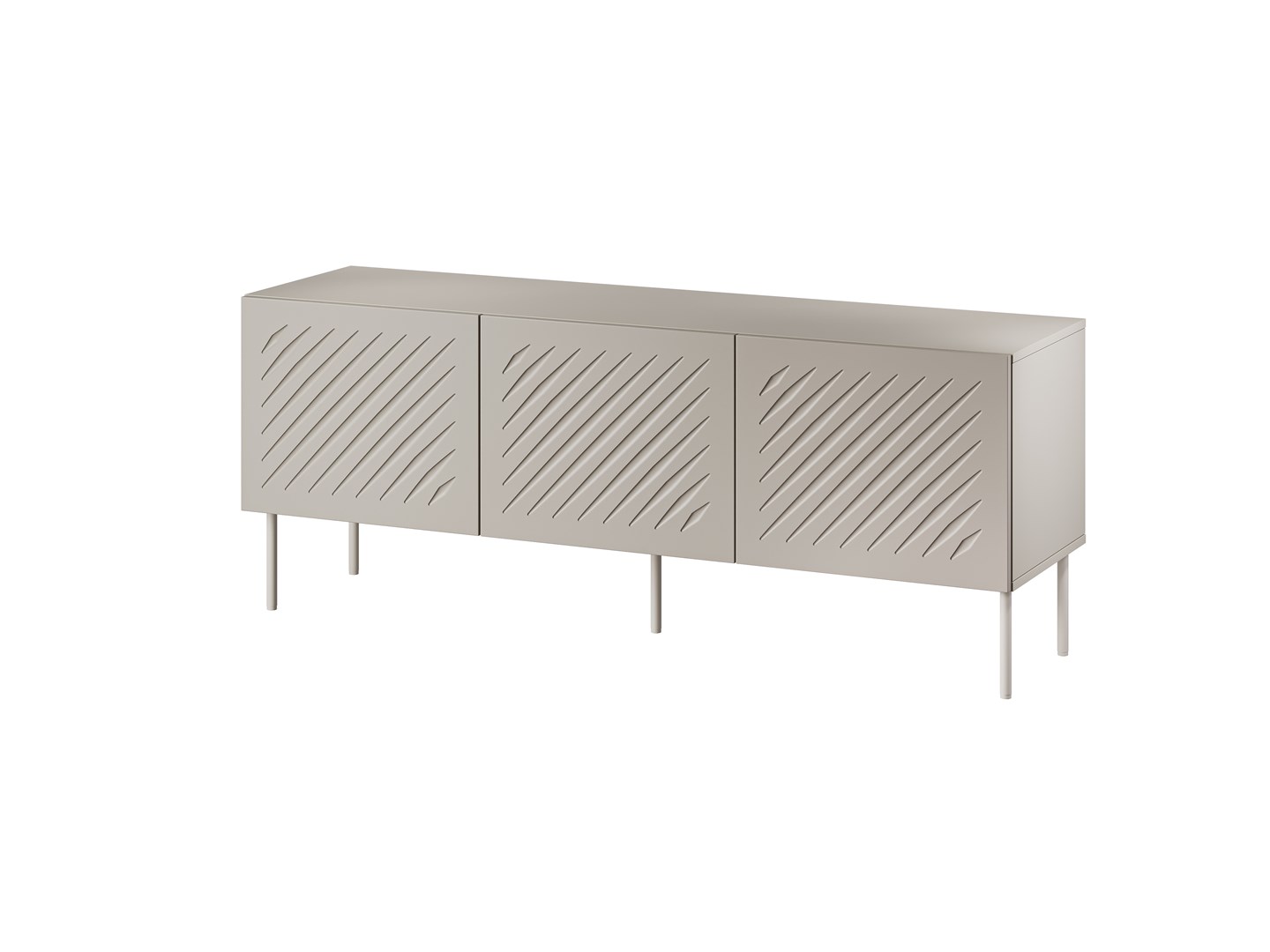 Szafka RTV SIENA 150,5x40x60 kaszmir mat — zdjęcie 1 z 4