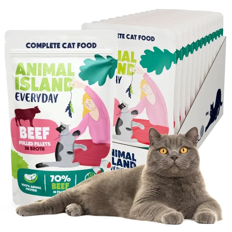 ANIMAL ISLAND Wołowina w Filecie - 12x85g — zdjęcie 1 z 3
