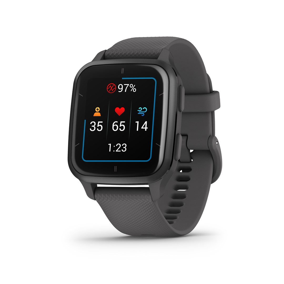 Zegarek Garmin Venu Sq 2, 40mm AMOLED Shadow Grey — zdjęcie 1 z 3