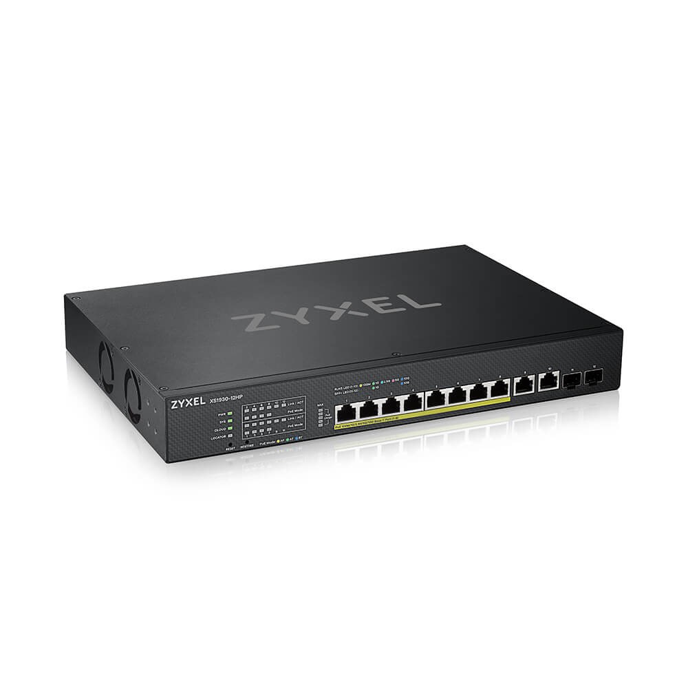 Switch Zyxel XS1930-12HP 12p PoE (PoE++: 8) 375W Managed Multigigabit/10G — zdjęcie 1 z 5