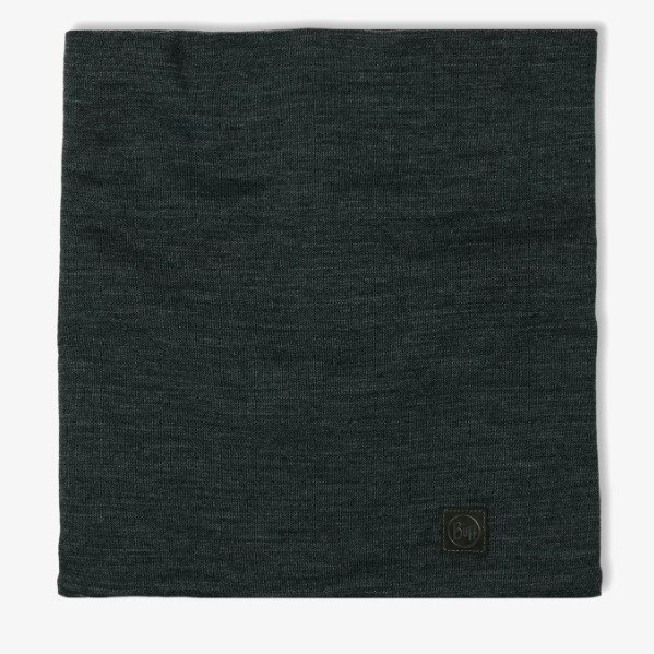 Bandana BUFF MERINO HEAVYWEIGHT NECK WARMER SOLID FOREST — zdjęcie 1 z 2