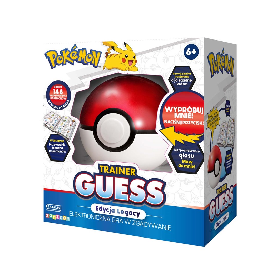 Pokemon Trainer Guess Edycja Legacy, Gra Zręcznościowa — zdjęcie 1 z 2