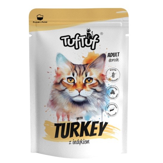 Tuf Tuf Saszetka mielonka z indykiem 100g