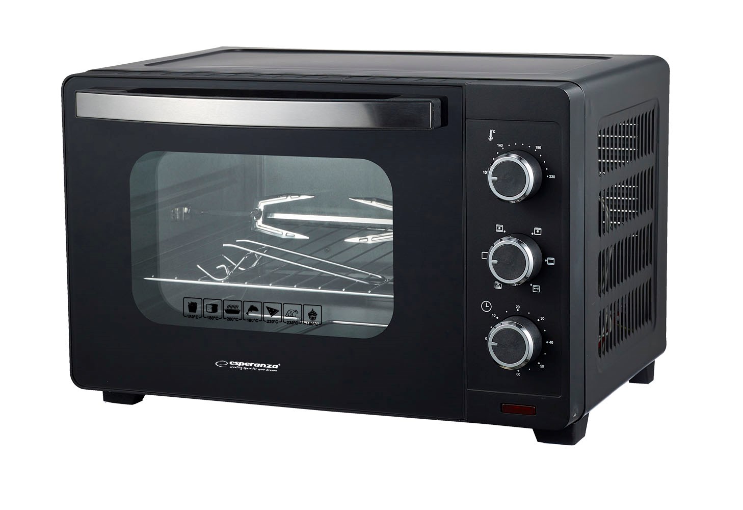 ESPERANZA MINI PIEKARNIK NAPOLI 1600W 25L EKO006N — zdjęcie 1 z 4