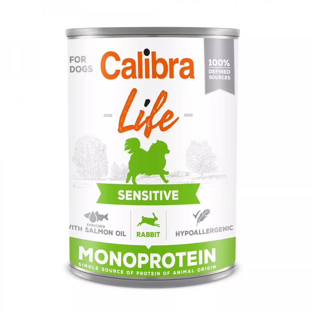 CALIBRA LIFE Sensitive królik - mokra karma 0,4 kg