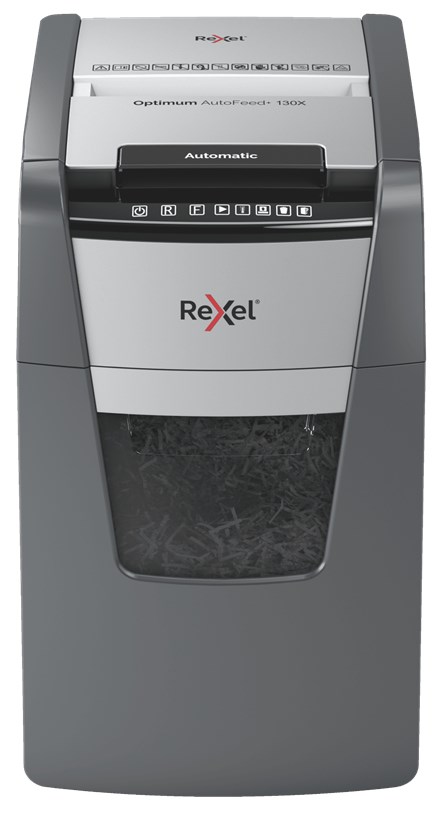 Rexel Niszczarka Optimum AutoFeed+ 130X, 130 Kartek — zdjęcie 1 z 5