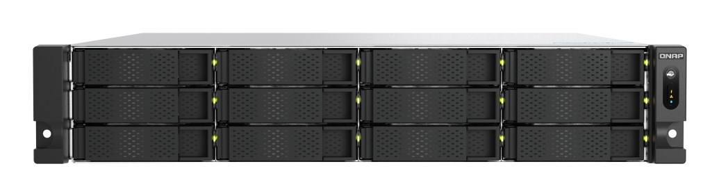 Serwer NAS Qnap TS-h1277AXU-RP-R5-16G, 2U, 12x 3.5" SATA, AMD Ryzen Pro 7645 — zdjęcie 1 z 8