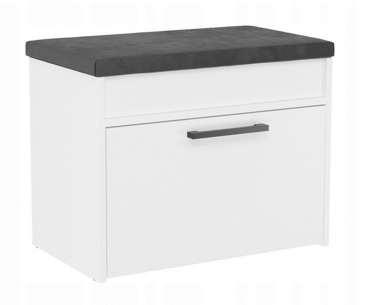 Szafka na buty PARMA MINI 60x35xH49 biel — zdjęcie 1 z 3