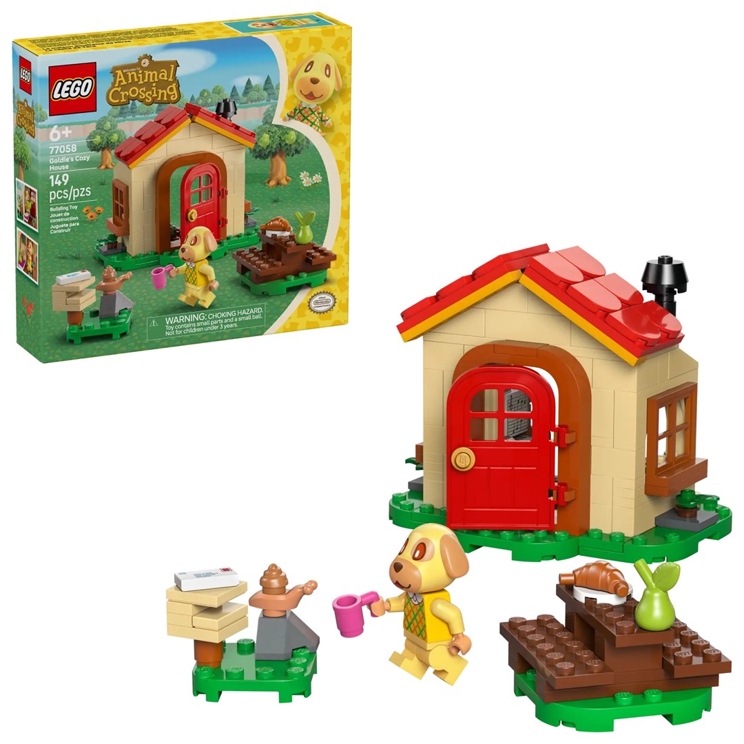 LEGO Animal Crossing 77058 - Przytulny dom Goldie — zdjęcie 1 z 4