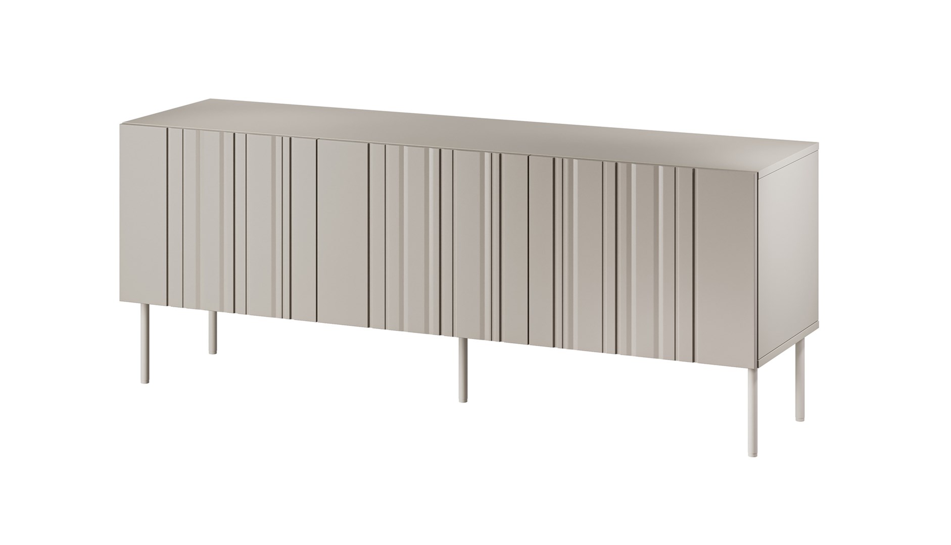 Szafka RTV ISLA 150,5x40x60 kaszmir mat — zdjęcie 1 z 4