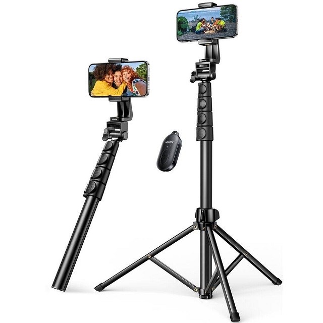 Ugreen selfie stick LP680 1.8m (czarny) — zdjęcie 1 z 8