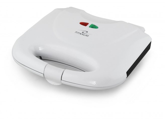 Opiekacz do kanapek TITANUM Mozzarella TKT001W (700W; kolor biały) — zdjęcie 1 z 4