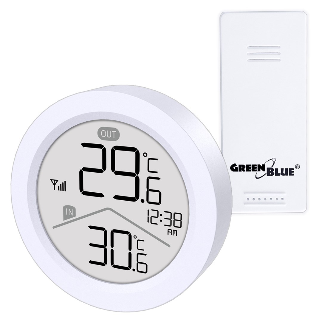 GREENBLUE BEZPRZEWODOWA STACJA POGODOWA GB162 — zdjęcie 1 z 8