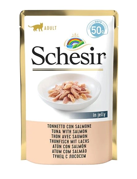 SCHESIR Single Dish Tuńczyk z Łososiem 50g — zdjęcie 1 z 2