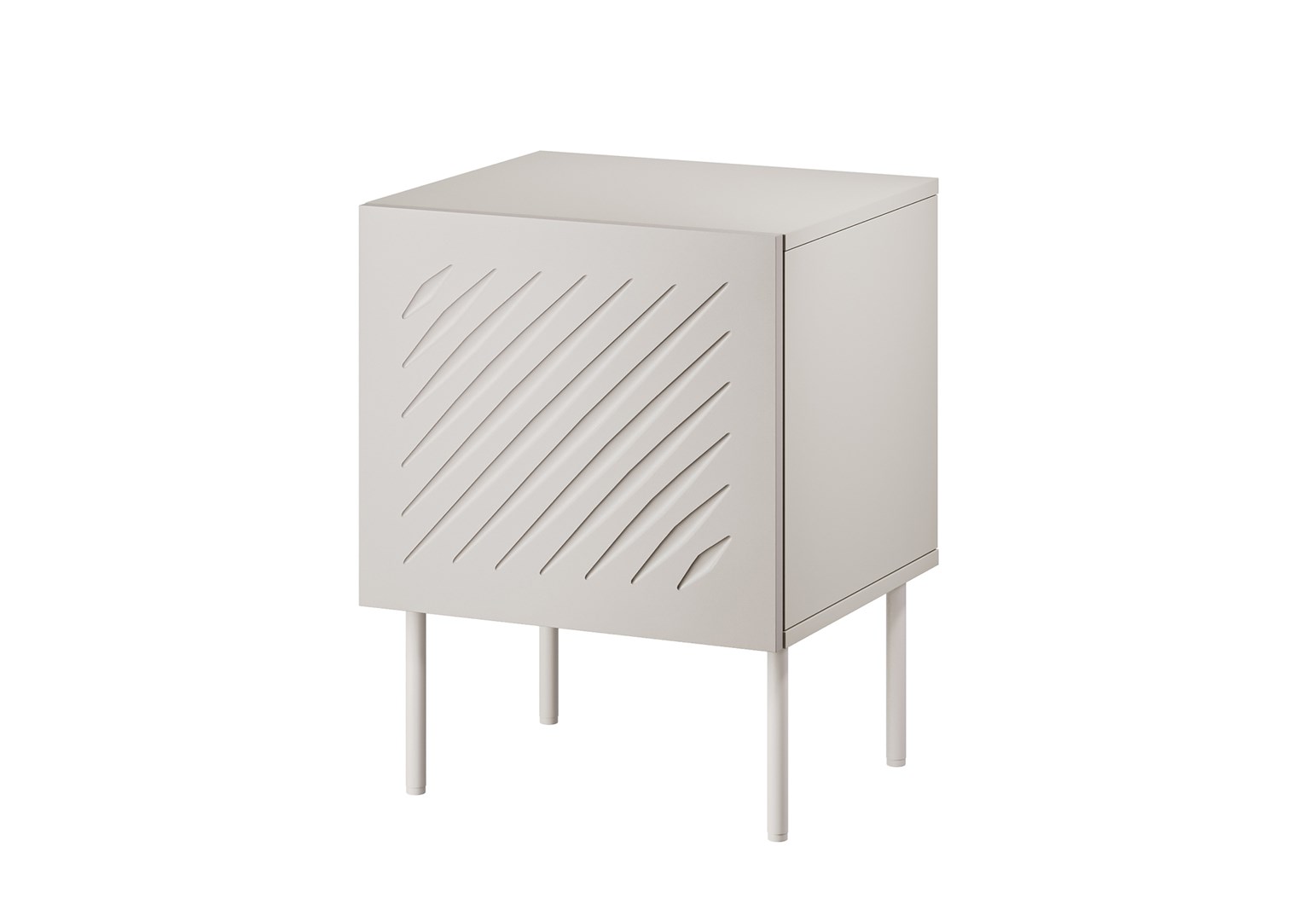 Szafka nocna SIENA 44,5x40x59 kaszmir mat