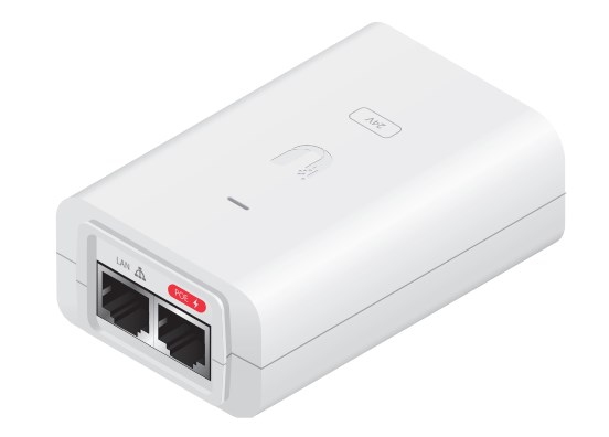 Injector PoE Ubiquiti POE-24-30W-G-WH 24V 30W
